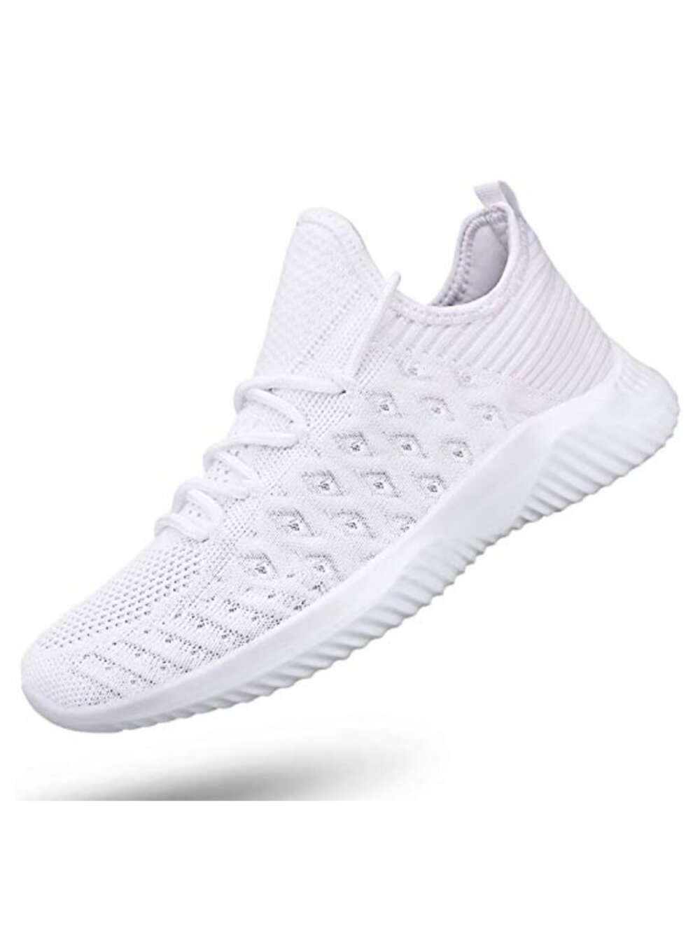 Breathable Mesh Slip-On Walking Sneakers Lightweight Running Shoes